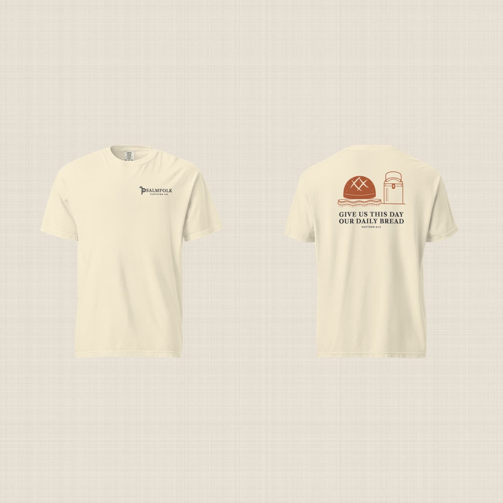 Psalmfolk Daily Bread Tee (Ivory)