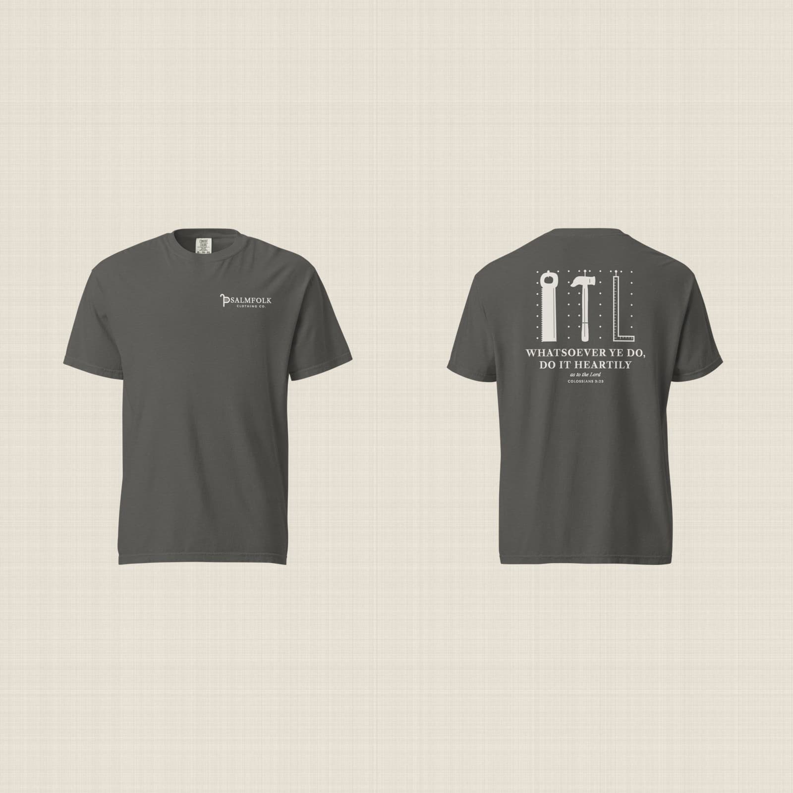 Psalmfolk Heartily Tee (Pepper)