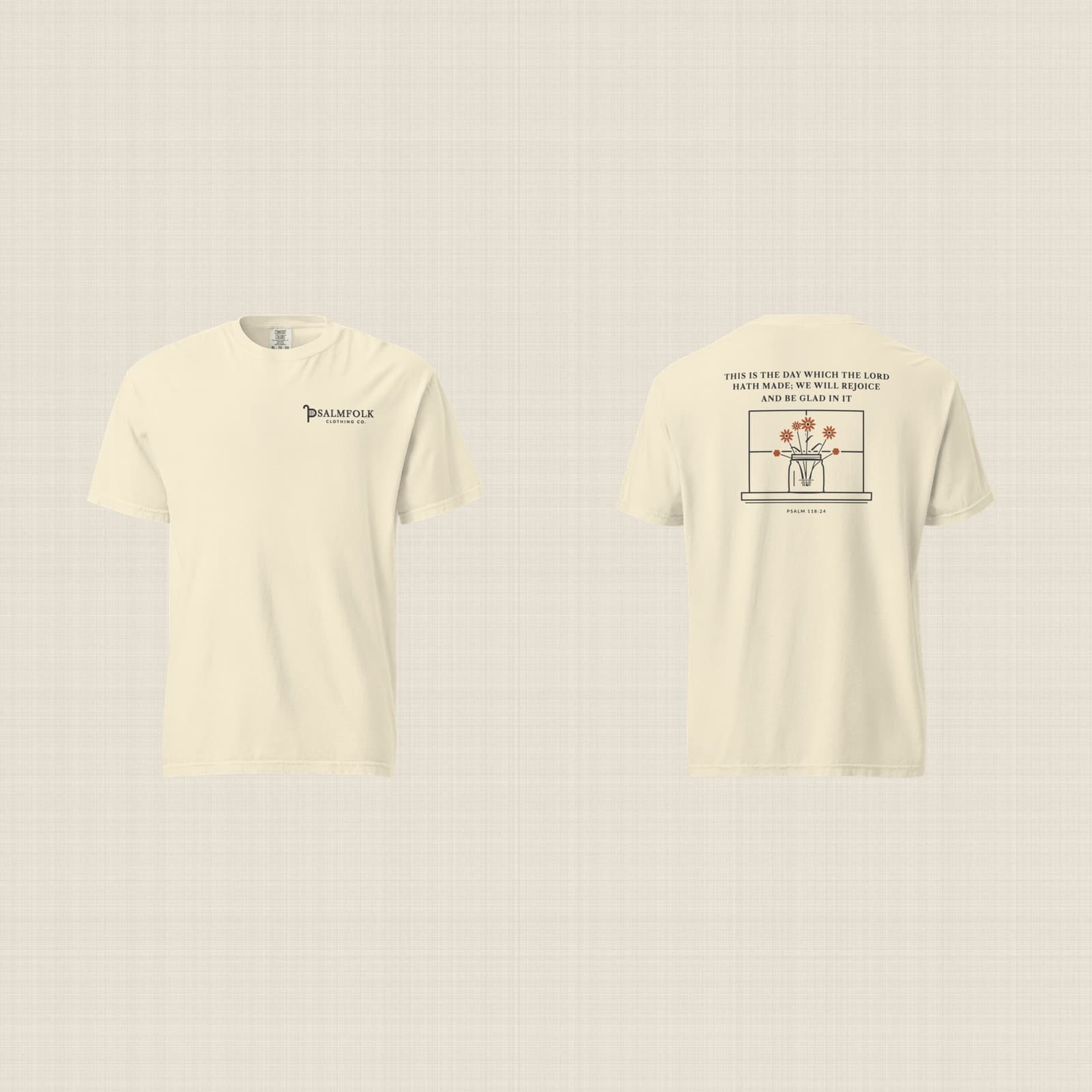 Psalmfolk This Is the Day Tee (Ivory)